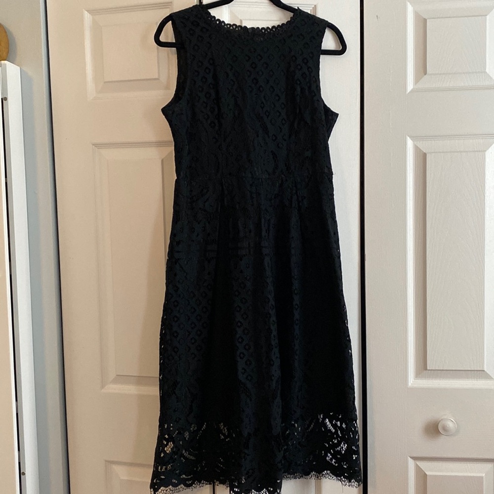 Sleeveless Eyelet Dress